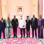 Museveni Recieves Credential for Four New Envoys Museveni Recieves Credential for Four New Envoys