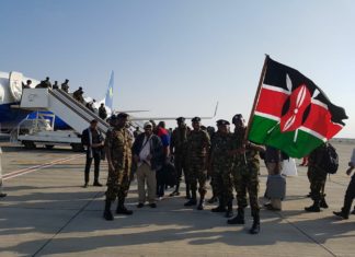 وصول طلائع القوات المشاركة في التمرين الميداني لقوات شرق أفريقيا