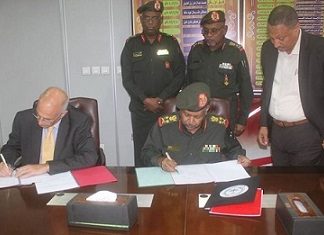 توقيع مذكرة تفاهم عسكرية بين السودان وبريطانيا