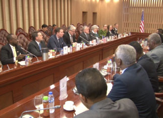 إتفاق سوداني أمريكي على مواصلة الحوار لرفع إسم السودان من قائمة الدول الراعية للإرهاب