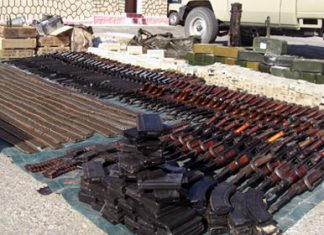 اللجنة العليا : جمع أكثر من 80 ألف قطعة سلاح خلال مرحلتي الجمع الطوعي والقسري