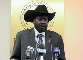 سلفا كير يعترف رسميًا بإفلاس حكومته