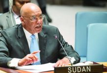 “دهب” يطالب الأمم المتحدة برفع العقوبات والجزاءات الدولية عن السودان