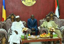 الرئيسان “البشير” و”ديبي” يشهدان بالجنينة مؤتمر تنمية وتطوير حدود البلدين