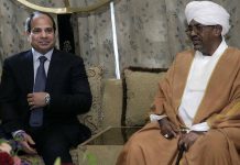 مباحثات رسمية بين “البشير” و”السيسي” في الخرطوم الخميس المقبل