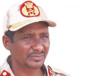 “حميدتي” يؤكد إستمرار قواته في جمع السلاح وبسط هيبة الدولة