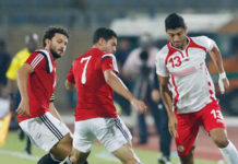 تصفيات امم افريقيا 2019 – مباراة تونس ومصر في رادس