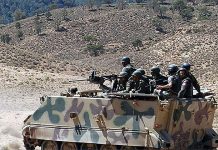 استشهاد عسكري برصاص مسلحين في جبل الشعانبي