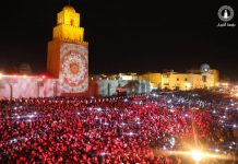 القيروان تستقبل 600 ألف زائر احتفالاً بالمولد النبوي الشريف