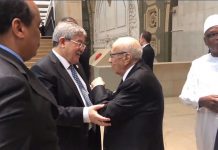 السبسي يجري محادثات مع عدد من قادة دول العالم