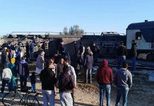 خروج قطار قادم من قابس بإتجاه تونس عن السكة