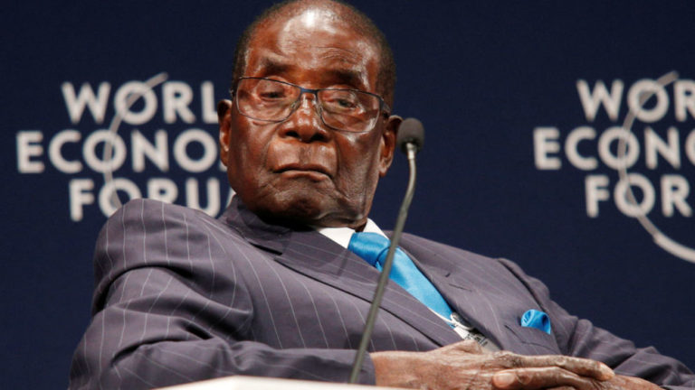 Rare photo of white-haired Robert Mugabe shared ahead of 95th birthday