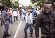 Nigerians Protest Outside Embassy In Pretoria