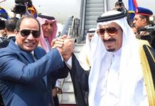 خادم الحرمين يهنئ السيسي بالفوز فى الانتخابات الرئاسية