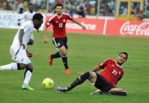 تعرف على موعد مبارة مصر وغانا اليوم