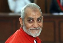 تأجيل محاكمة بديع و 738 متهما بـ”فض اعتصام رابعة” لـ 29 مايو لسماع المتهمين