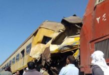 وفاة 10 أشخاص و15 مصابًا فى حادث قطار بالبحيرة