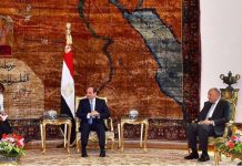 القاهرة وباريس يؤكدان اهمية الاسراع لاجراء الانتخابات الليبيبة