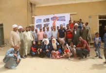 بالصور : صناع الحياة تنتهى من اعمار المنازل بمدينة ” ارمنت ”