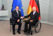 السيسي فى ضيافة المقر التاريخى للبرلمان الالمانى