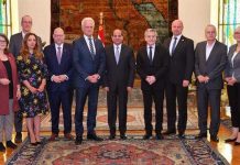 السيسي يستقبل وفداً برلمانياً من ألمانيا الاتحادية