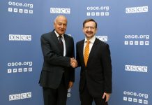 ابو الغيط يبحث مع سكرتير عام منظمة الأمن والتعاون في أوروبا سبل الارتقاء بالتعاون بين الجانبين