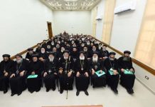 اجتماع للبابا تواضروس الثاني مع مسؤولي الإكليريكيات بالإسكندرية