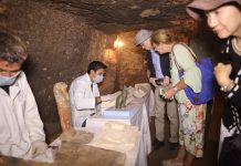 كشف اثرى فى سقارة