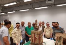 المتحف المصرى الكبير يستقبل 614 قطعة أثرية من المتحف المصري بالتحرير “صور “