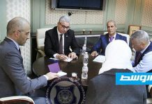 باشاغا يستقبل القائم بأعمال السفارة الإيطالية