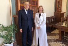 الكبير يبحث مع دوهلين تعزيز العلاقات الليبية الفرنسية