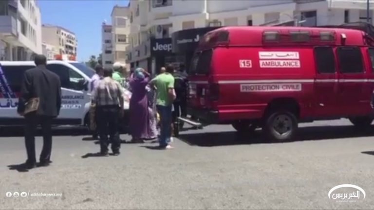 حجارة تنهي حياة امرأة جالسة تحت قنطرة محمد السادس بالبيضاء