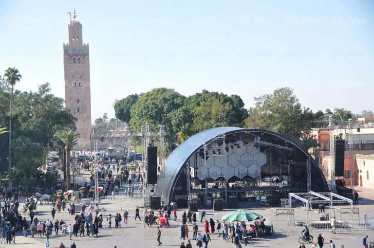 تجار “جامع الفنا” غاضبون من حفل “ميتر غيمس”