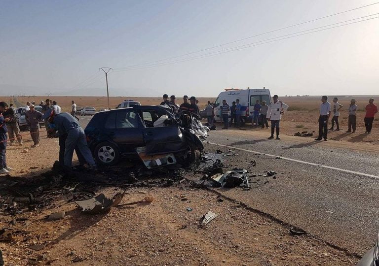 حادث سير مروع بجماعة مشرع بن عبّو يخلّف قتيل وجرحى