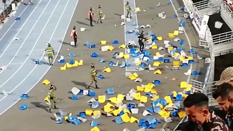 جرد للخسائر المادية لشغب انصار المراكشي وآسفي