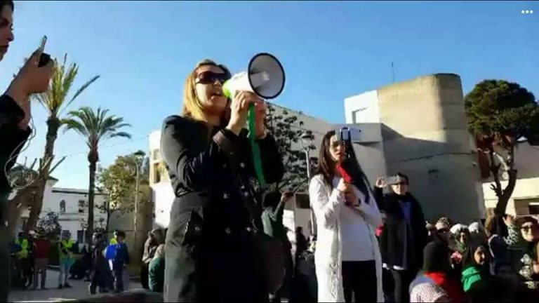 استئنافية الحسيمة تحاكم نوال بنعيسى في غيابها