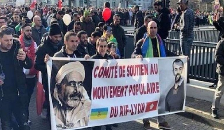 بروكسل: مسيرات تطالب بسراح معتقلي حراك الريف