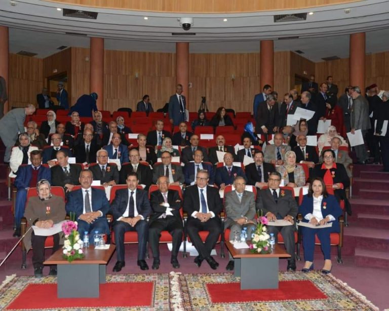 أوسمة ملكية لقضاة وموظفي قطاع العدل بعيد العرش