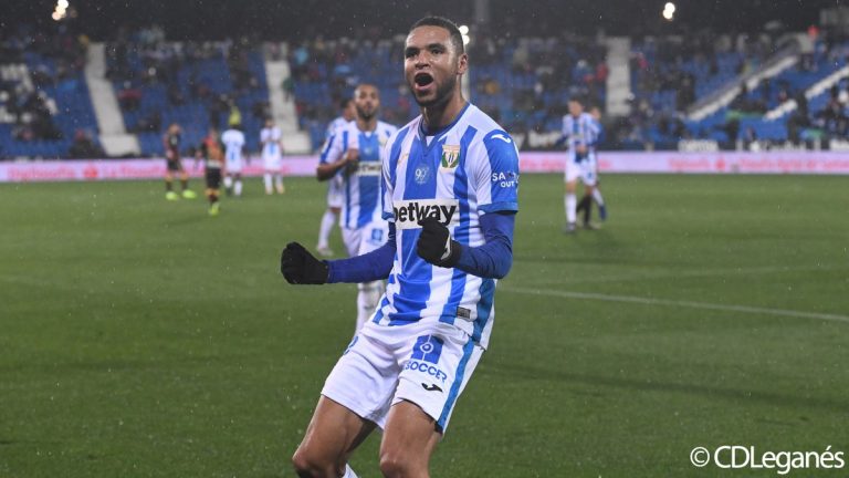 النصيري يرفع رصيد  ليغانيس إلى 29 نقطة