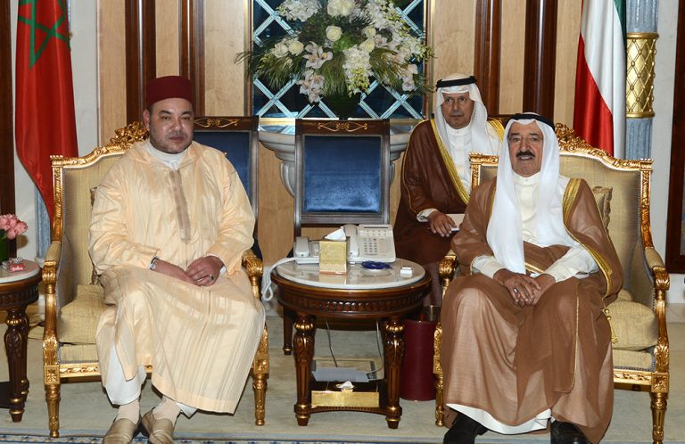رسالة إلى أمير الكويت من العاهل المغربي
