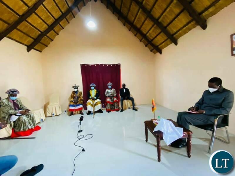 We didn’t build Hospitals, Schools, Roads and Clinics in rural areas and townships to win votes-President Lungu We didn’t build Hospitals, Schools, Roads and Clinics in rural areas and townships to win votes-President Lungu