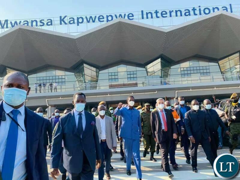 President Lungu Commissions Simon Mwansa Kapwepwe international airport, promises to embark on Lusaka-Ndola Dual Carriage as next project President Lungu Commissions Simon Mwansa Kapwepwe international airport, promises to embark on Lusaka-Ndola Dual Carriage as next project