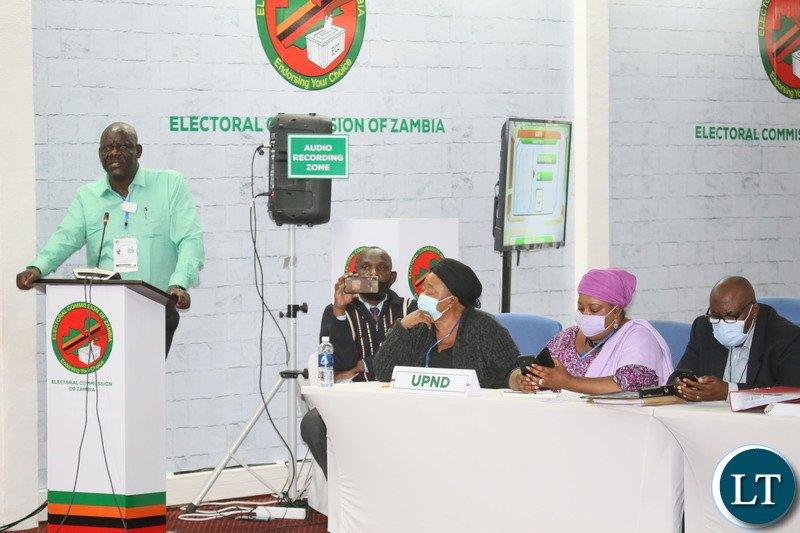 PF Challenges Results from UPND Strongholds, their agents were beaten, not present in verification process-Mwila PF Challenges Results from UPND Strongholds, their agents were beaten, not present in verification process-Mwila
