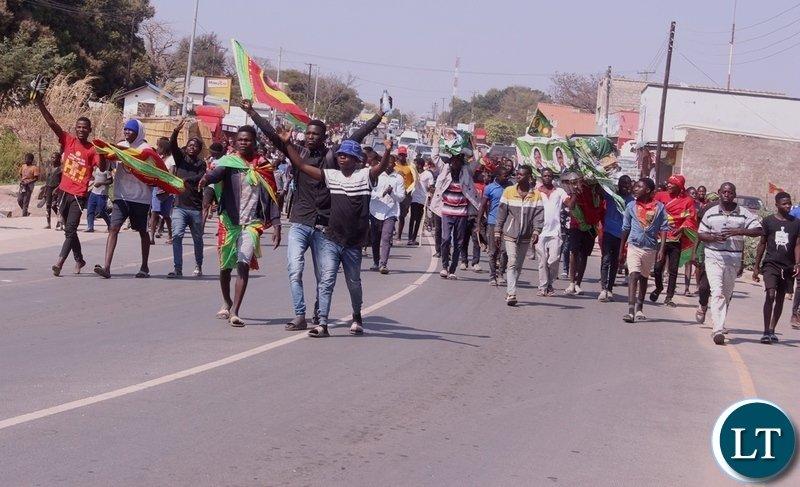 Increased levels of lawlessness by party cadres will no longer be entertained-UPND Alliance officials Increased levels of lawlessness by party cadres will no longer be entertained-UPND Alliance officials