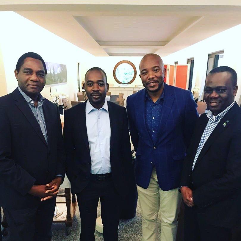 HH Invites Opposition Leaders from Zimbabwe, Tanzania, Botswana and other African countries to Attend His Inauguration HH Invites Opposition Leaders from Zimbabwe, Tanzania, Botswana and other African countries to Attend His Inauguration