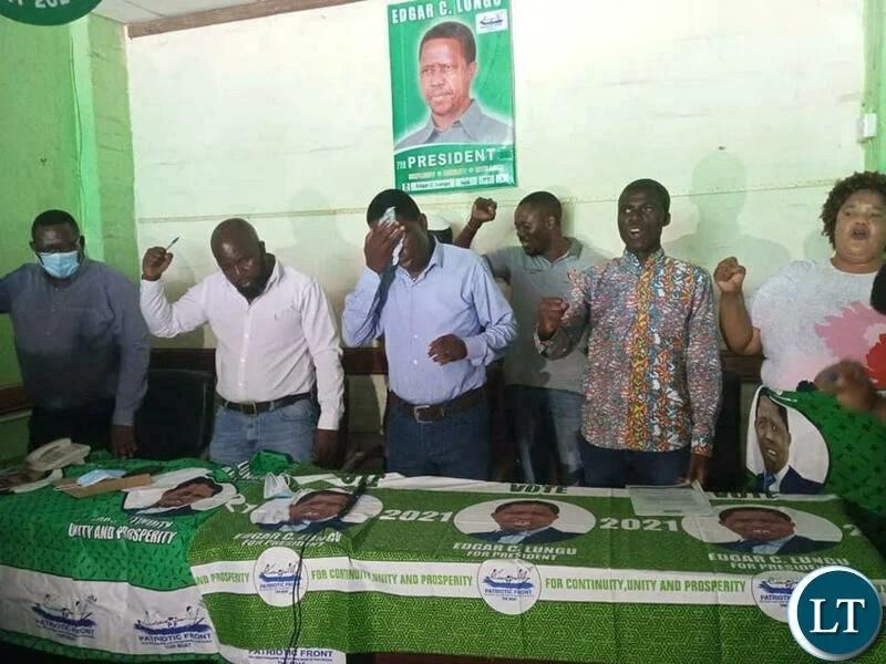 Internal Wrangles erupt in PF as PF Lusaka Province Committee drags Acting SG to court Internal Wrangles erupt in PF as PF Lusaka Province Committee drags Acting SG to court