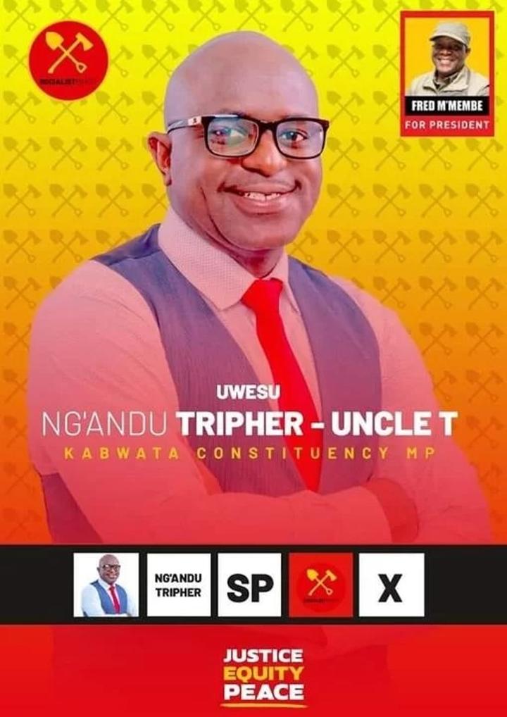 Police Summon Socialist Party Candidate, Tripher Ngandu Zambia