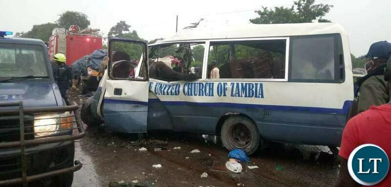 Death toll in the Pemba road accident rises to Seventeen (17) Death toll in the Pemba road accident rises to Seventeen (17)