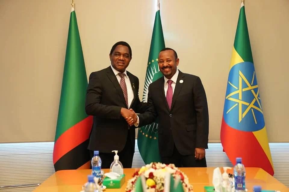 WE ARE ONE SAYS HH AND ETHIOPIA PRIME MINISTER WE ARE ONE SAYS HH AND ETHIOPIA PRIME MINISTER