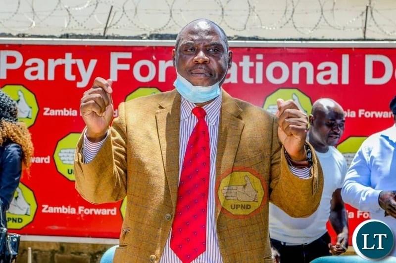 UPND SG rubbishes the Headline that the Party did not sign a social contract to employ the youths UPND SG rubbishes the Headline that the Party did not sign a social contract to employ the youths